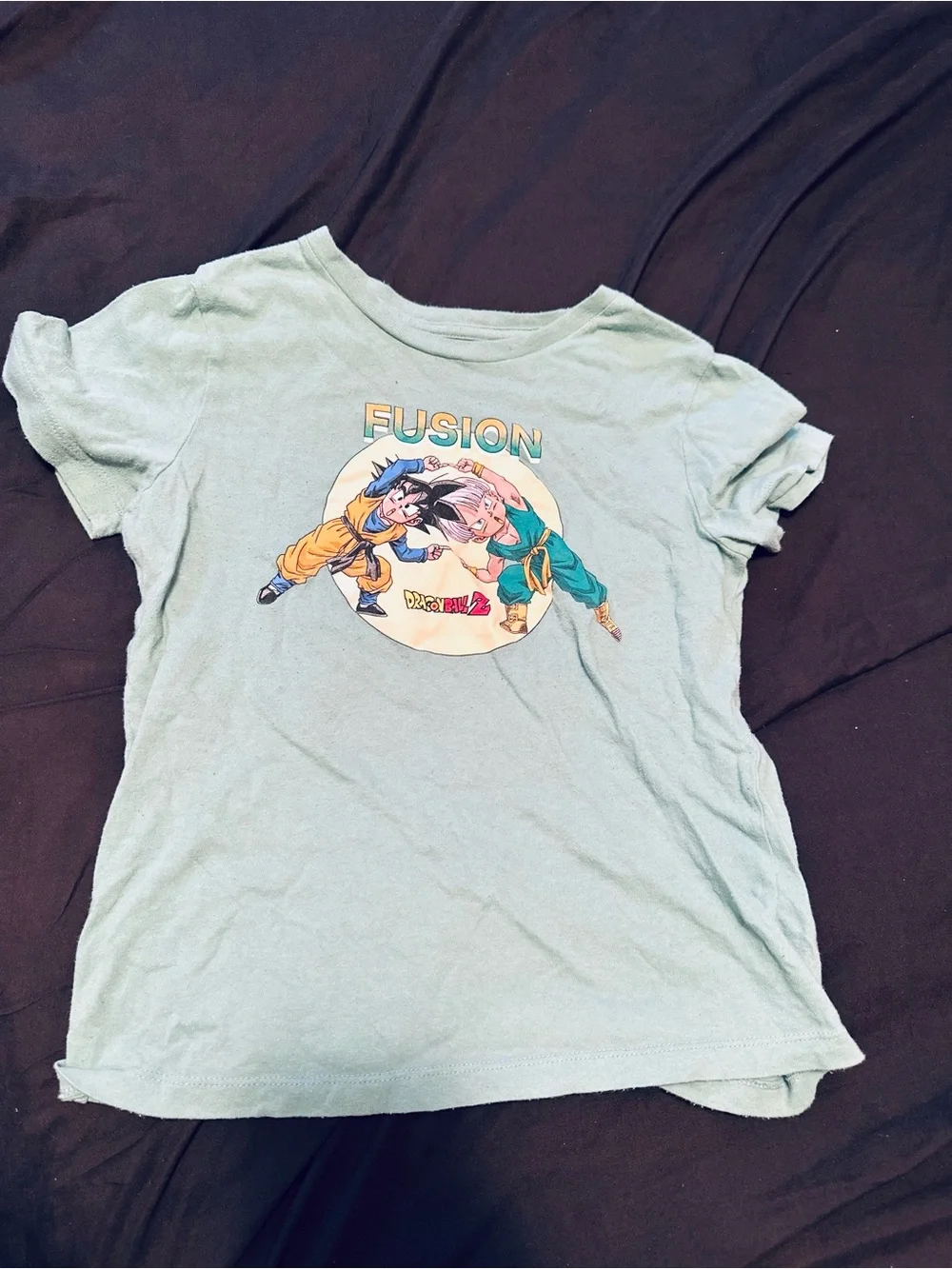 Old Navy DBZ green crewneck top